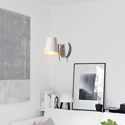 Apliques de pared con luz ambiental contemporánea moderna y característica