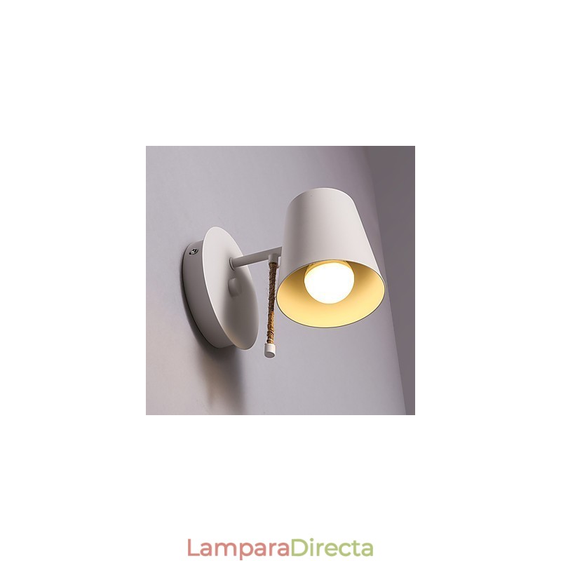 Apliques de pared con luz ambiental contemporánea moderna y característica