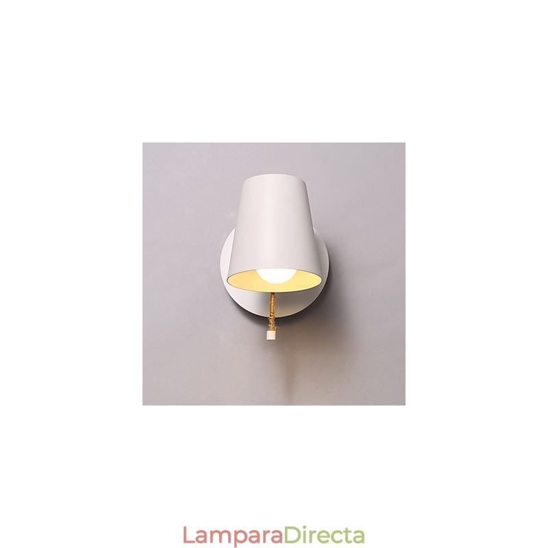 Apliques de pared con luz ambiental contemporánea moderna y característica