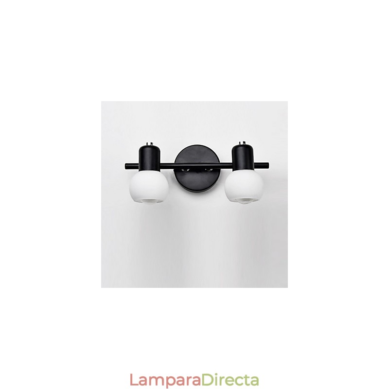 Lámpara de pared de vidrio moderna contemporánea con luz ambiental, apliques de pared, luz de pared