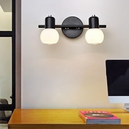 Lámpara de pared de vidrio moderna contemporánea con luz ambiental, apliques de pared, luz de pared