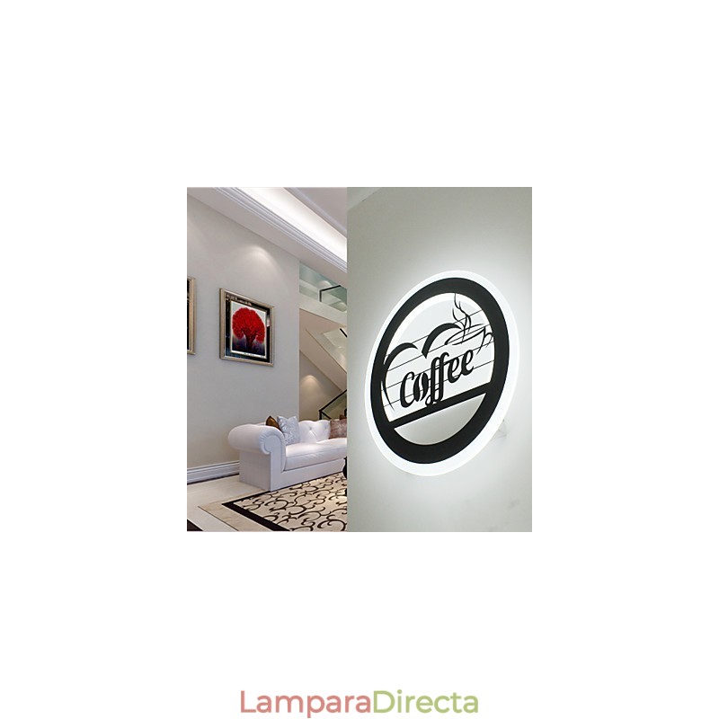 Lámpara de pared creativa, lámpara de pared para pasillo, lámpara de balcón