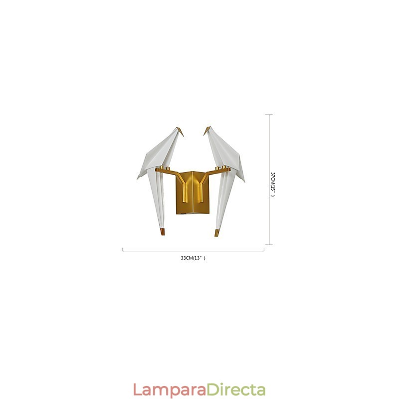 Luz ambiental integrada, simple, tradicional, clásica, estilo campestre dorado para estilo mini.