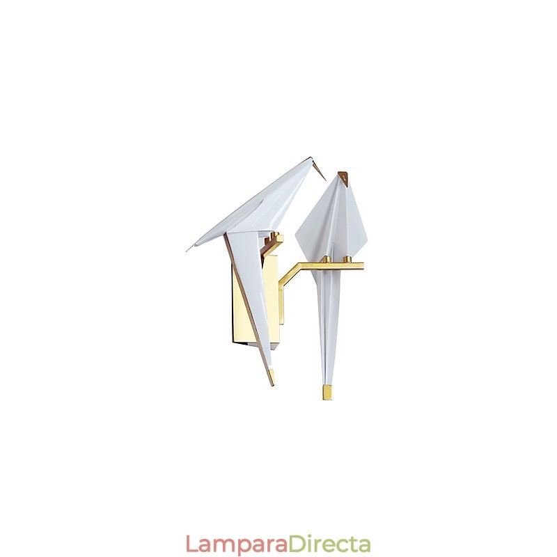 Luz ambiental integrada, simple, tradicional, clásica, estilo campestre dorado para estilo mini.