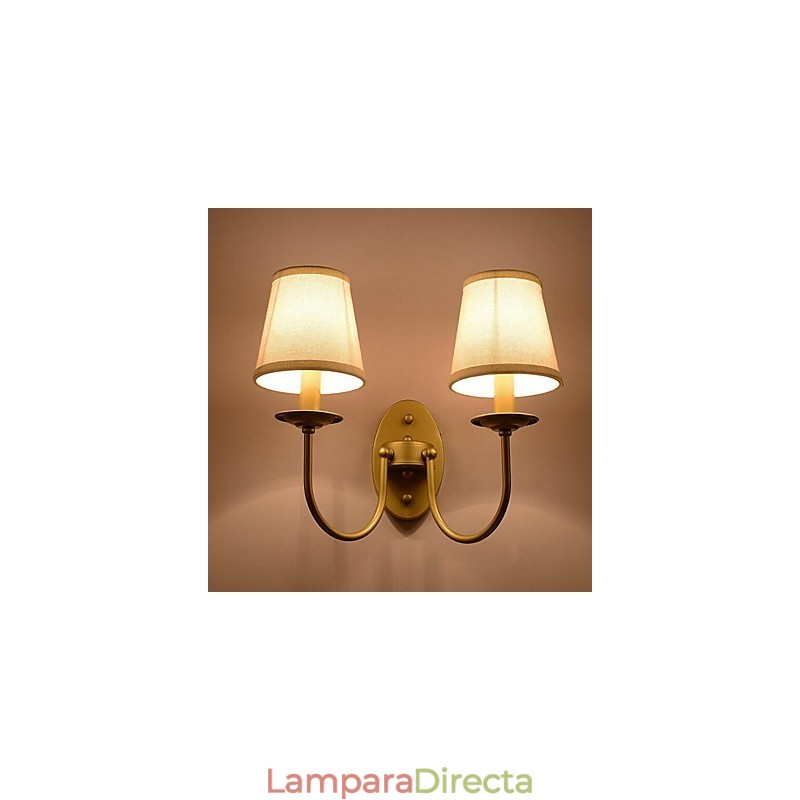Apliques de pared vintage Otros apliques de pared con luz descendente