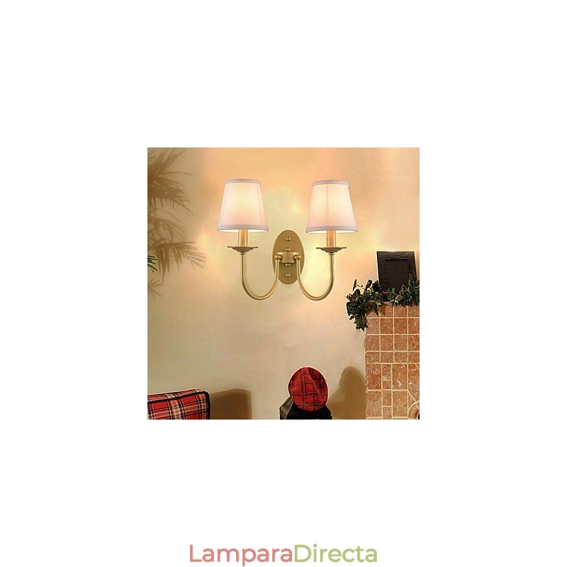 Apliques de pared vintage Otros apliques de pared con luz descendente