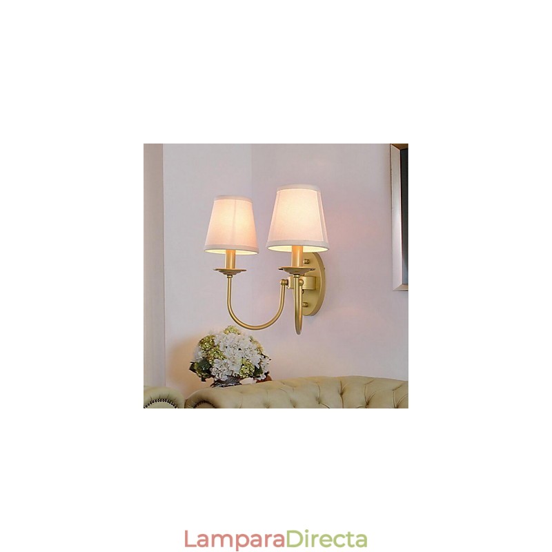 Apliques de pared vintage Otros apliques de pared con luz descendente