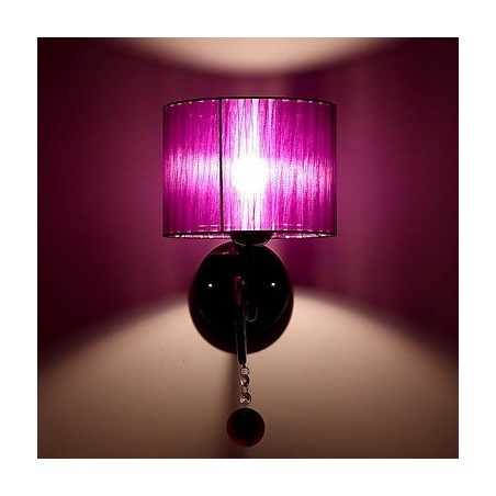 Apliques de pared modernos, contemporáneos, con iluminación ascendente y acabado galvanizado Apliques de pared modernos, contemporáneos, con iluminación ascendente y acabado galvanizado