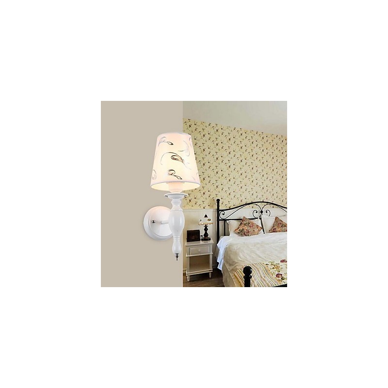 Apliques de pared modernos, contemporáneos, con iluminación ascendente y acabado galvanizado