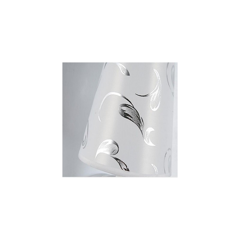 Apliques de pared modernos, contemporáneos, con iluminación ascendente y acabado galvanizado