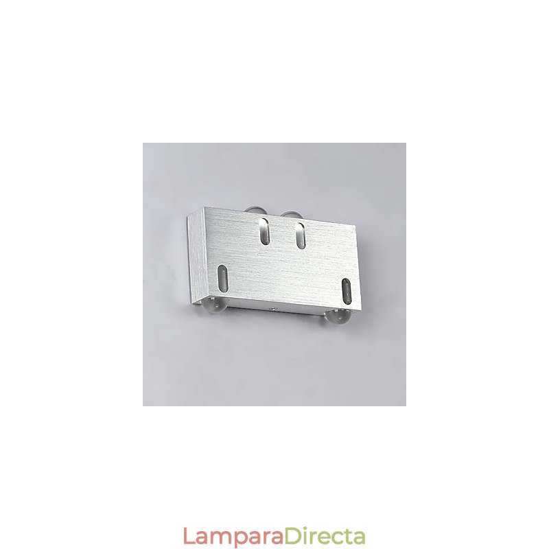 Pintura contemporánea moderna para apliques de pared con luz ambiental.