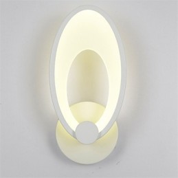 Lámparas de pared modernas estilo simplicidad acrílico sala de estar pasillo dormitorio hotel habitaciones lámpara de noche