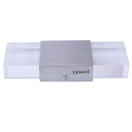 Aplique de pared con 6 tubos fluorescentes, moderno, contemporáneo y brillante, ideal para iluminación ambiental.