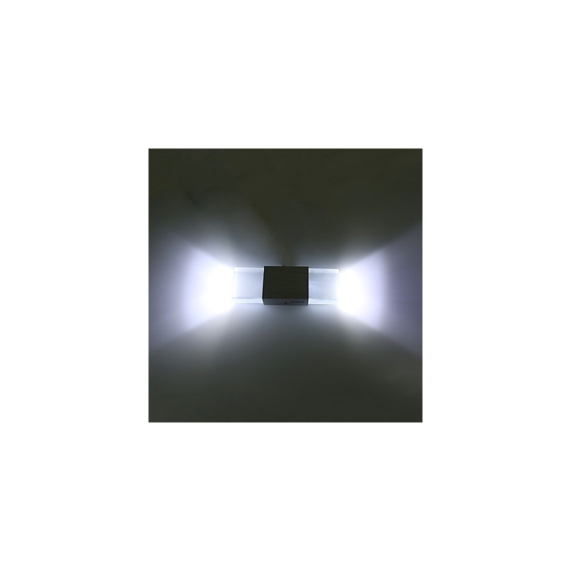 Aplique de pared con 6 tubos fluorescentes, moderno, contemporáneo y brillante, ideal para iluminación ambiental.