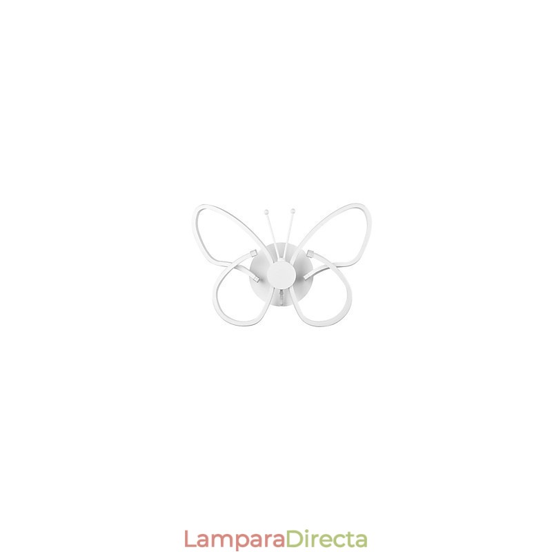 Lámparas de pared modernas con forma de mariposa, creativas, de metal y acrílico, para sala de estar, pasillo, dormitorio, hotel, habitación, lámpara de noche.