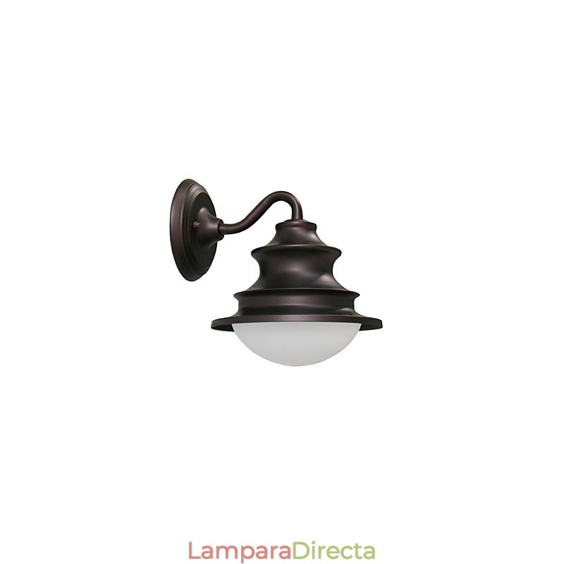 Apliques de pared con luz ambiental de arco con pintura rústica de cabaña de autodistribución