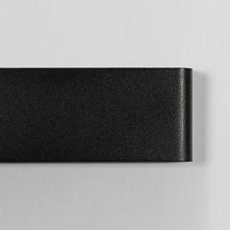 Apliques de pared modernos contemporáneos de metal de 24 cm