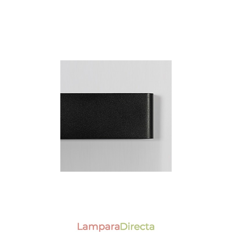Apliques de pared modernos contemporáneos de metal de 24 cm