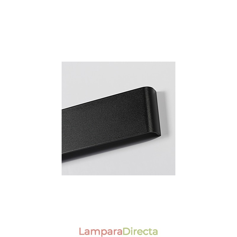 Apliques de pared modernos contemporáneos de metal de 24 cm