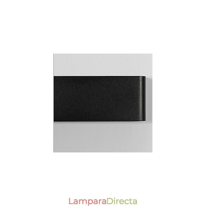 Apliques de pared modernos contemporáneos de metal de 24 cm