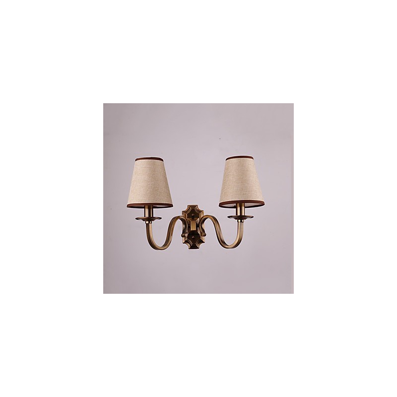 Apliques de pared con luz empotrada, clásicos tradicionales, galvanizados, para protección ocular.