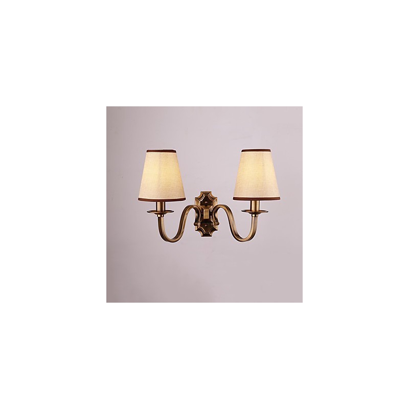 Apliques de pared con luz empotrada, clásicos tradicionales, galvanizados, para protección ocular.