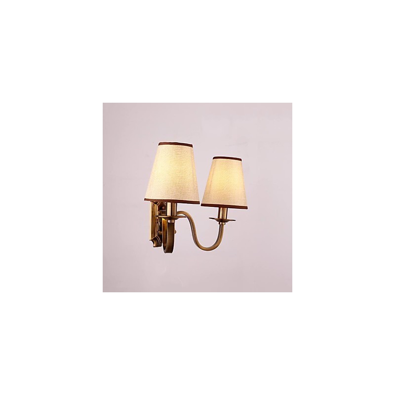 Apliques de pared con luz empotrada, clásicos tradicionales, galvanizados, para protección ocular.