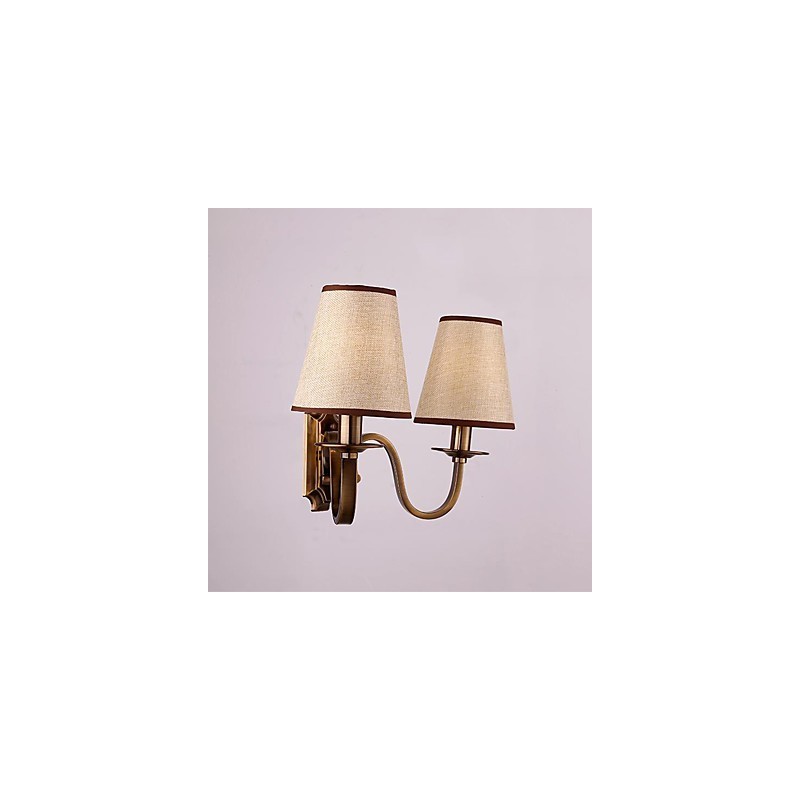 Apliques de pared con luz empotrada, clásicos tradicionales, galvanizados, para protección ocular.