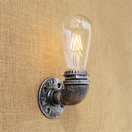 Lámpara de pared con luz ambiental estilo mini con pintura retro campestre
