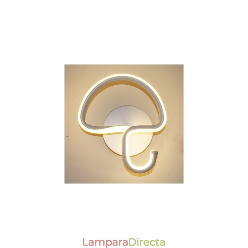 Lámpara minimalista moderna, lámpara de noche para dormitorio, pasillos, proyecto de hotel, iluminación, lámpara de pared circular de aluminio.