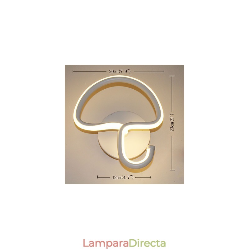 Lámpara minimalista moderna, lámpara de noche para dormitorio, pasillos, proyecto de hotel, iluminación, lámpara de pared circular de aluminio.