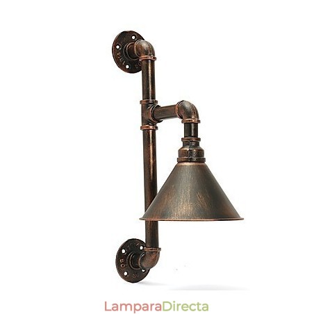 Lámparas de pared con forma de tubería de agua, estilo industrial retro, creativas, de metal, para restaurantes, cafeterías, bares, mesas de bar, apliques de pared. Lámparas de pared con forma de tubería de agua, estilo industrial retro, creativas, de metal, para restaurantes, cafeterías, bares, mesas de bar, apliques de pared.