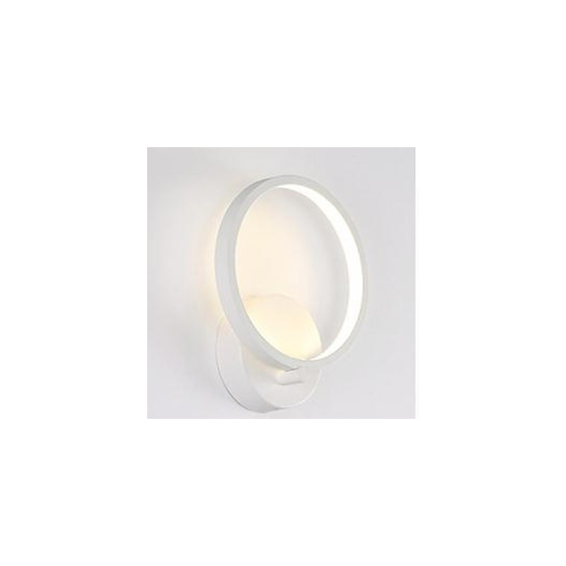 Lámpara de pared con función de pintura contemporánea moderna integrada para iluminación ambiental