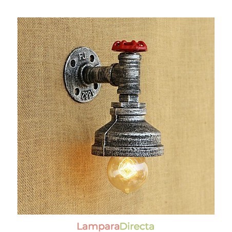Apliques de pared con pintura retro campestre para iluminación ambiental. Apliques de pared con pintura retro campestre para iluminación ambiental.