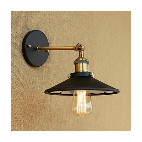 Aplique de pared con luz ambiental estilo mini con pintura retro campestre Aplique de pared con luz ambiental estilo mini con pintura retro campestre
