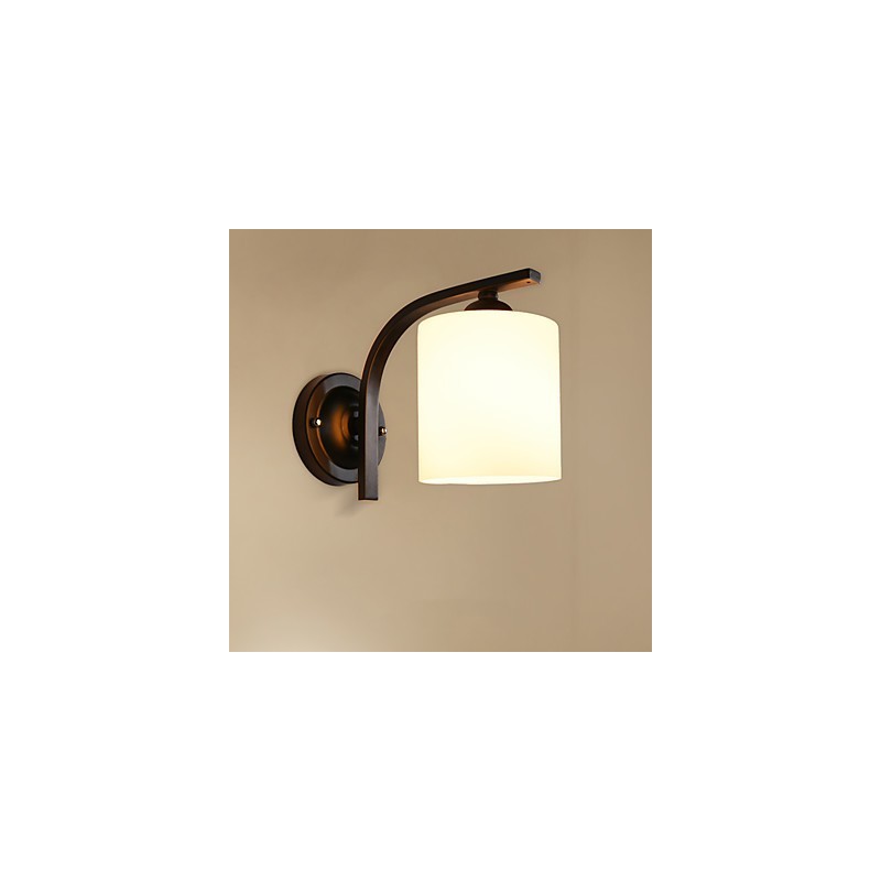 Apliques de pared con luz descendente para protección ocular con pintura contemporánea moderna
