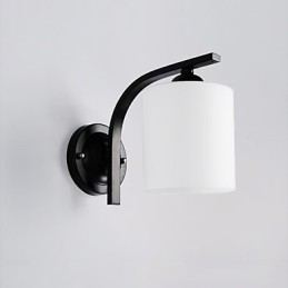 Apliques de pared con luz descendente para protección ocular con pintura contemporánea moderna