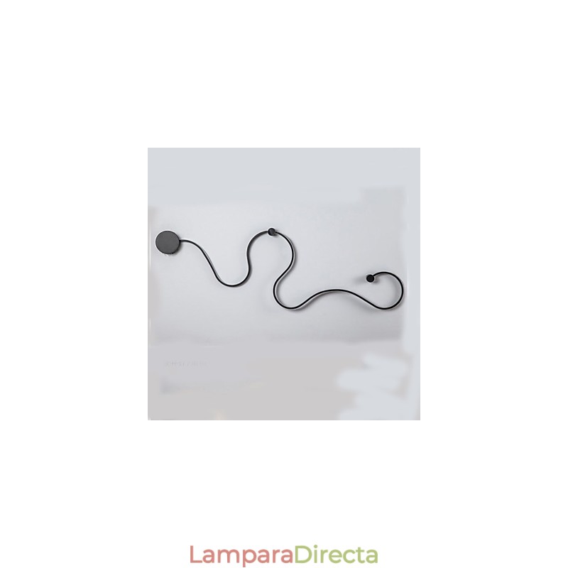 Pintura contemporánea moderna y contemporánea para apliques de pared con luz ambiental.