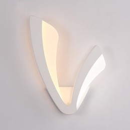 Lámparas de pared modernas estilo simplicidad iluminación acrílica sala de estar pasillo dormitorio habitaciones de hotel lámpara de noche