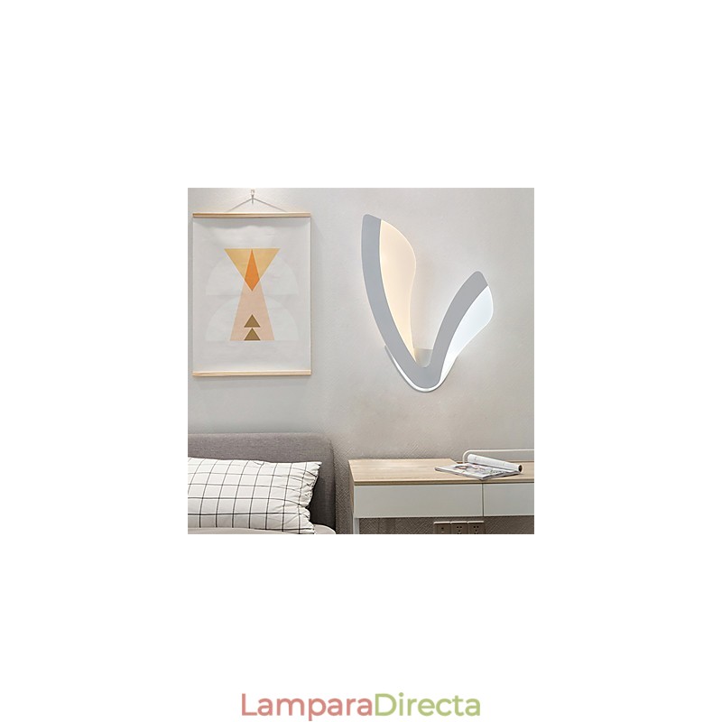 Lámparas de pared modernas estilo simplicidad iluminación acrílica sala de estar pasillo dormitorio habitaciones de hotel lámpara de noche
