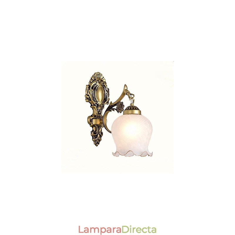 Lámpara de pared moderna y contemporánea con protección ocular y acabado galvanizado para brazo oscilante.
