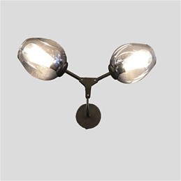 Aplique de pared con luz ambiental estilo mini con pintura retro rústica estilo cabaña vintage campestre