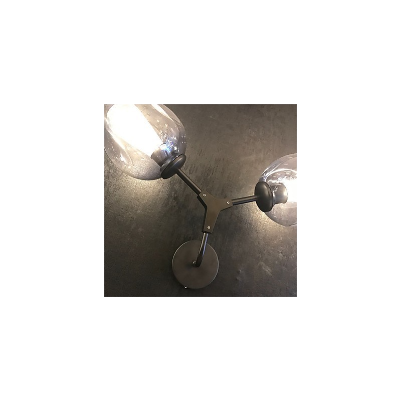 Aplique de pared con luz ambiental estilo mini con pintura retro rústica estilo cabaña vintage campestre