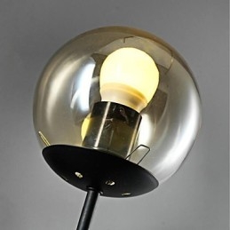 Aplique de pared con luz ambiental estilo rústico estilo cabaña, galvanizado, para iluminación ambiental en miniatura.