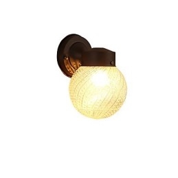 Apliques de pared con luz ambiental estilo mini con acabado moderno y contemporáneo de óxido negro.