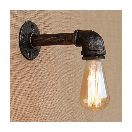 Apliques de pared con luz ambiental de brazo oscilante estilo mini con pintura retro campestre Apliques de pared con luz ambiental de brazo oscilante estilo mini con pintura retro campestre