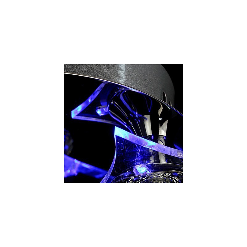 Lámpara de araña moderna de cristal de 3 luces