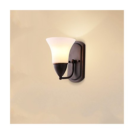 Apliques de pared con luz ambiental de estilo rústico Lodge con acabado en óxido negro para protección ocular. Apliques de pared con luz ambiental de estilo rústico Lodge con acabado en óxido negro para protección ocular.