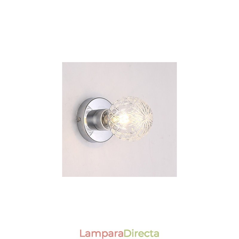 Pintura contemporánea moderna integrada para apliques de pared con luz ambiental.