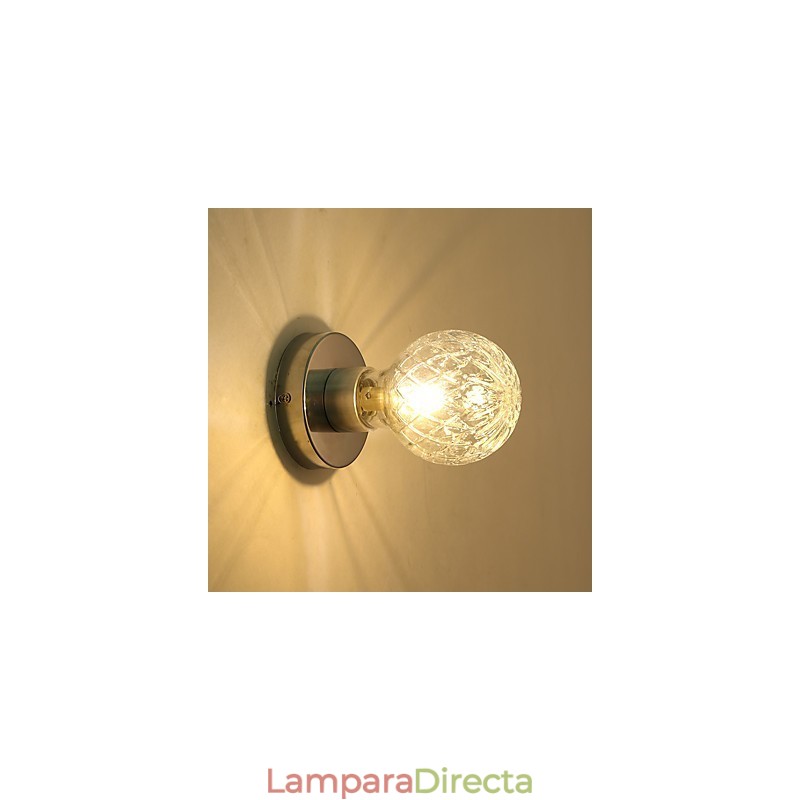 Pintura contemporánea moderna integrada para apliques de pared con luz ambiental.